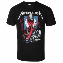 tričko pánské Metallica - Enter Sandman Poster - Black - METTS79MB