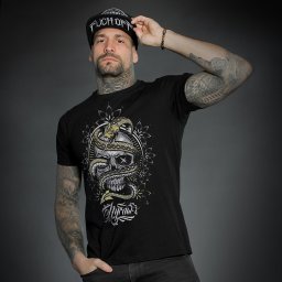 tričko pánské HYRAW - SNAKE OF DEATH - Graphic - F23-M01