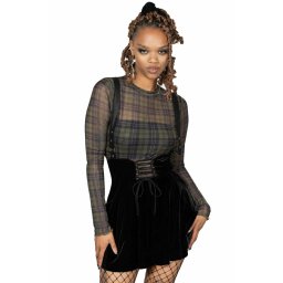 sukně dámská KILLSTAR - Aboloft Suspender - KSRA008770