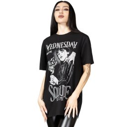 tričko unisex KILLSTAR - Wednesday - Sharp-Edged - KSRA009241