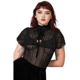 halenka dámská KILLSTAR - Atala's Night - Black - KSRA009205