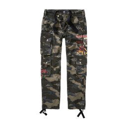 kalhoty pánské Iron Maiden - Pure - BRANDIT - 61060-dark_camo