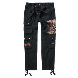 kalhoty pánské Iron Maiden - Pure - BRANDIT - 61060-black
