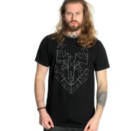 tričko pánské OLD NORSE - No Band - Wolf Runimal - SEOM027