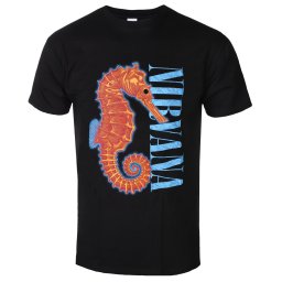 tričko pánské Nirvana - Seahorse - ROCK OFF - NIRVTS48MB