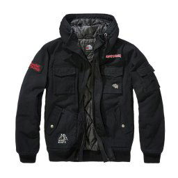 bunda pánská zimní Iron Maiden - BRANDIT - 61057-black