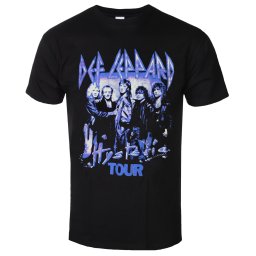 tričko pánské Def Leppard - Hysteria Tour - ROCK OFF - DEFLTS23MB