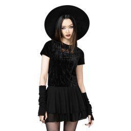 tričko dámské KILLSTAR - Prospector's Harvest - Black - KSRA009525