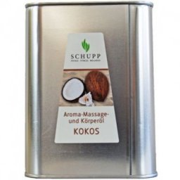Aromatický masážní olej, Kokos, 2,5 l