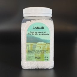 Lamur, Sůl z Mrtvého moře čirá, 500 g