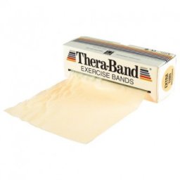 Thera-Band, béžová, extra lehká zátěž, 5,5 m