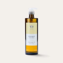 Aromatický masážní olej, Med - Zázvor, 500 ml s dávkovačem