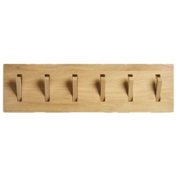 Ethnicraft designové nástěnné věšáky Utilitile Wall Hanger (6 hangers)