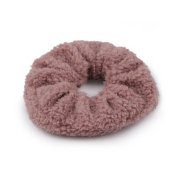 Gumička do vlasů Teddy, barva 3 starorůžová