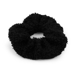 Gumička do vlasů Teddy, barva 5 černá