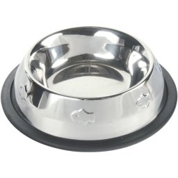 Miska nerez s gumou, motiv rybky 200ml