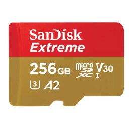 SanDisk Extreme 256GB microSD card