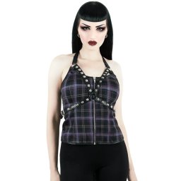 tílko dámské (korzet) KILLSTAR - Suzie - TARTAN - KSRA000384