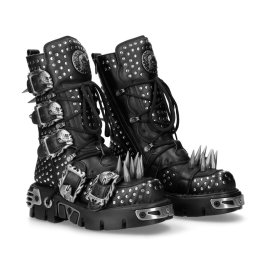 boty NEW ROCK - NOMADA NEGRO - M.1535-S1