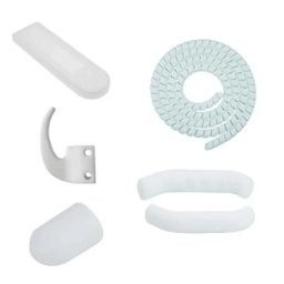 Sada ochranného příslušenství Xiaomi Mi Electric Scooter 1S/2/3/Pro/Pro2/Essential - Bílá
