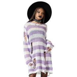 svetr KILLSTAR - Viola Knit - Lilac - KSRA006202
