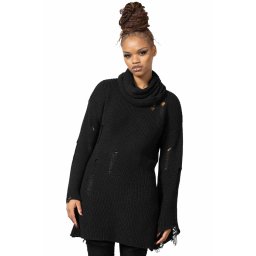 svetr KILLSTAR - Codex High-Neck - Black - KSRA005173