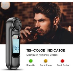 Alkohol tester - Mini analyzátor na alkohol (promile test metr)