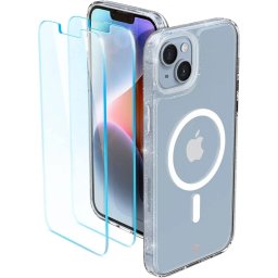 Pouzdro Spigen Cyrill Shine Mag MagSafe Apple iPhone 14 Plus Glitter Clear