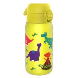 Láhev ion8 Leak Proof Dinosaur Yellow 350 ml