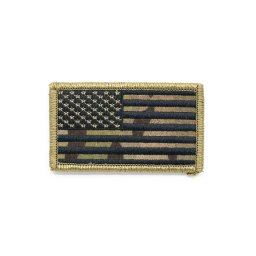MILITARY RANGE nášivka vlajka USA velcro OCP