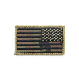 MILITARY RANGE nášivka vlajka USA reverzní velcro OCP