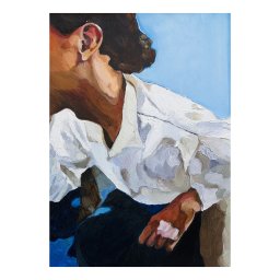 Paper Collective designové moderní obrazy Madame E (100 x 140 cm)