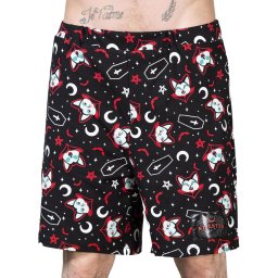 kraťasy unisex (pyžamo) KILLSTAR - Lil Vampurr - Black - KSRA005733