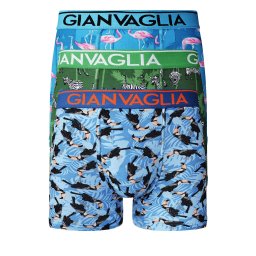 Deluxe veselé boxerky GVG-5501 - 3bal XXL vícebarevná