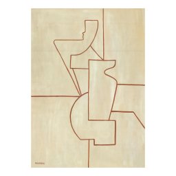 Paper Collective designové moderní obrazy Antic Ideal 01 (100 x 140 cm)