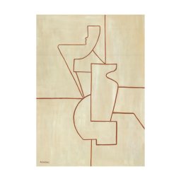 Paper Collective designové moderní obrazy Antic Ideal 01 (70 x 100 cm)