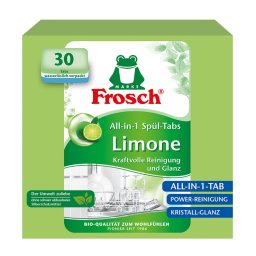 Frosch Tablety do myčky vše v 1 Citron 30 tablet