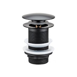 Max umyvadlová výpusť click/clack 5/4 celokovová, matná