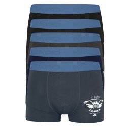 Lorenzo Kapo bamboo boxerky - pětibal M vícebarevná