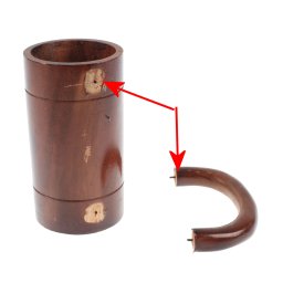 hrnek Wooden Beer Coffee - POŠKOZENÉ - MY640