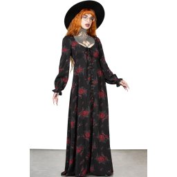 šaty dámské KILLSTAR - Hail Pandora - Red - KSRA009568