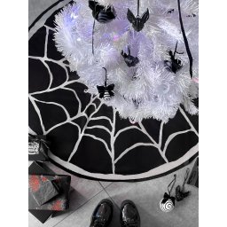 podložka pod vánoční stromek KILLSTAR - Web Christmas - Black - KSRA009407
