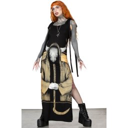 šaty dámské KILLSTAR - Dismay - Black - KSRA009599