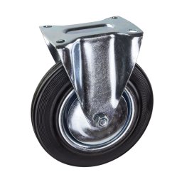 DEMA Gumové pevné kolečko 200 mm, do 185 kg 21305D