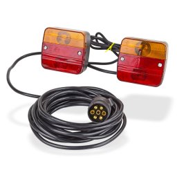 DEMA Magnetická koncová světla na přívěs 12 V 69013D