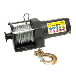 DEMA Offroad elektrický lanový naviják s dálkovým ovládáním EW 2000 68010D