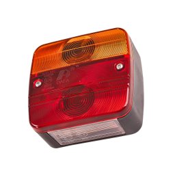DEMA Čtyřkomorové koncové světlo 12 V s osvětlením RZ 69020D