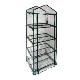 DEMA Fóliovník s policovým regálem 69x49x157 cm 47003D