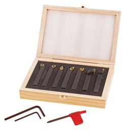 DEMA Soustružnické nože na kov 12x12 mm, 7-dílná sada 18494D