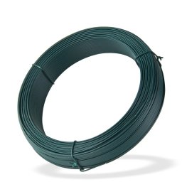 DEMA Vázací drát poplastovaný 1,4 mm, délka 100 m, zelený 31303D